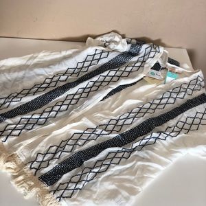 Skies are blue kimono